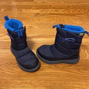 LL BEAN Kids ultralight winter boots size kids 10 in Bright Navy